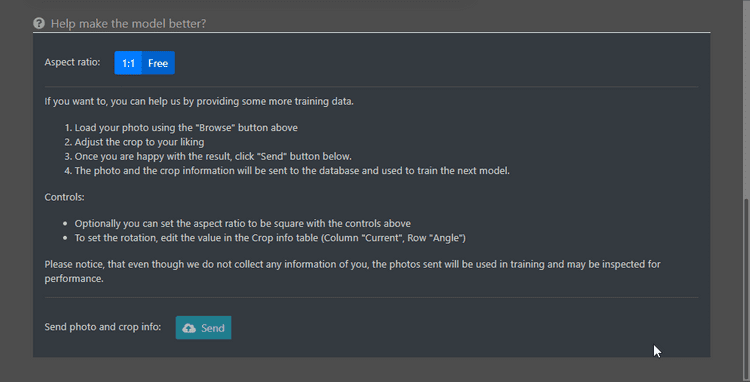 The instructions for data mining?